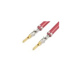 10 pcs : 215342-2221 - Rectangular Cable Assemblies MINI-FIT JR. M-M 75MM 16 AWG RD Au