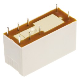 1 pcs - TE Connectivity PCB Mount Power Relay, 12V dc Coil, 8A Switching Current, DPDT