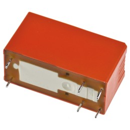1 pcs - TE Connectivity PCB Mount Power Relay, 24V dc Coil, 8A Switching Current, DPST