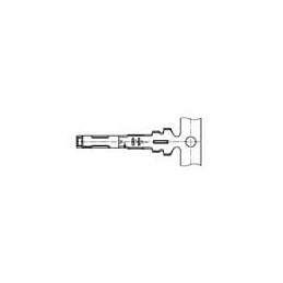 10 pcs : 175094-1 - Automotive Connectors O4O HYBRID I/O REC Cut Strip of 100