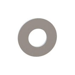10 pcs : 17W03131 - Washers Flat Washer, .150 ID, .312 OD, .020 Thick, Natural, Nylon