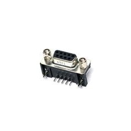 10 pcs : L77SDE09SA4CH4F - D-Sub Standard Connectors 9P D-Sub Socket Sz E Front Screwlock 4-4