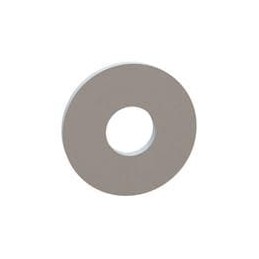 10 pcs : 17M03DIN34816 - Washers Flat Washer, 3.2mm ID, M3/4 Screw, Natural, Nylon, 9mm OD