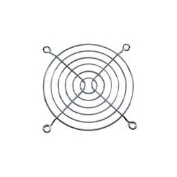 10 pcs : G92-16 - Fan Cords & Accessories Fan Finger Guard for 92mm Fan, Bright Basic Wire, Bright Nickel Chrome