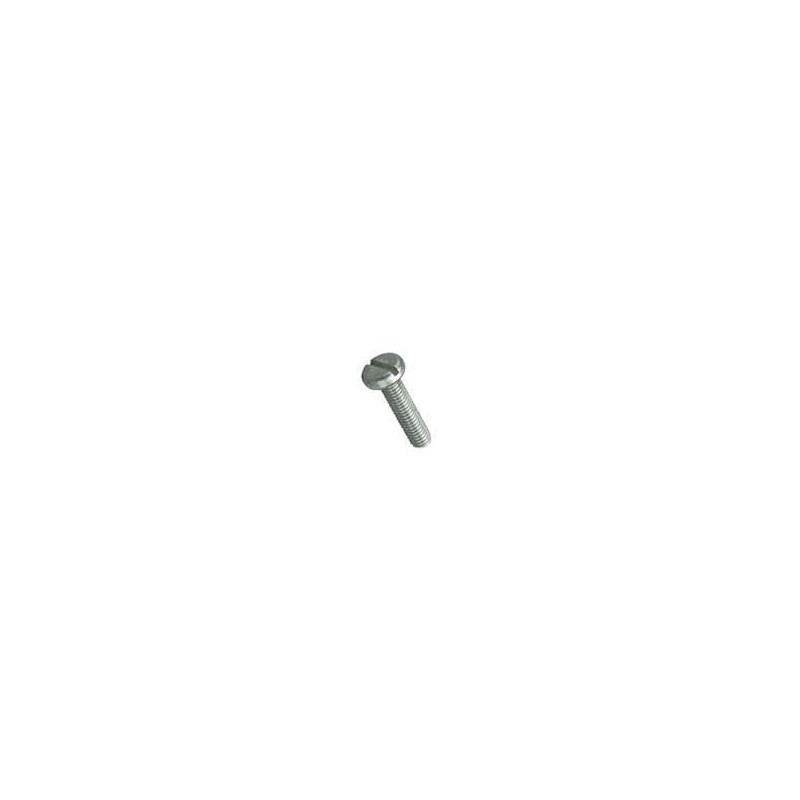 10 pcs : 9301 - Screws & Fasteners 3/8 4-40 STEEL PAN