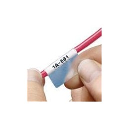 10 pcs : S100X125VA1Y - Wire Labels & Markers 12-10AWG WHT PRNT ON 1.25X1.0 2500PC ROL