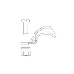 10 pcs : 86552097LF - D-Sub Tools & Hardware DSUB MALE LEVER LOCK