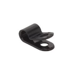 10 pcs : 3363 - Cable Mounting & Accessories CC L 187-170 BLACK NYL Cable Clamps