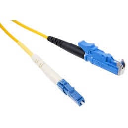 1 pcs - RS PRO E-2000 to LC Simplex Single Mode OS1 Fibre Optic Cable, 9/125μm, Yellow, 2m