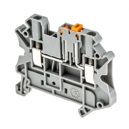 1 pcs - Phoenix Contact UT 2.5-MT Series Grey Knife Disconnect Terminal Block, 2.5mm², Single-Level, Screw Termination