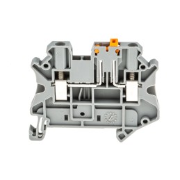1 pcs - Phoenix Contact UT 2.5-MT Series Grey Knife Disconnect Terminal Block, 2.5mm², Single-Level, Screw Termination