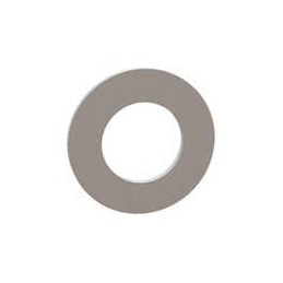 10 pcs : 17W05609 - Washers Flat Washer, .312 ID, .562 OD, .031 Thick, Natural, Nylon