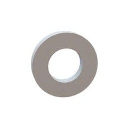 10 pcs : 17W01803 - Washers Flat Washer, .098 ID, .186 OD, .030 Thick, Natural, Nylon