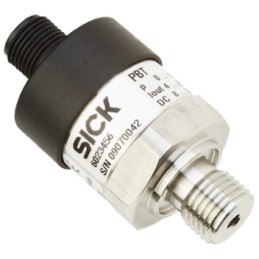 1 pcs - Sick Pressure Sensor, 0bar Min, 250bar Max, Analogue Output, Relative Reading
