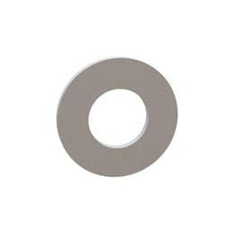 10 pcs : 17W02818 - Washers Flat Washer, .140 ID, .281 OD, .020 Thick, Natural, Nylon