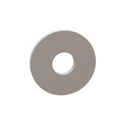 10 pcs : 17W06254 - Washers Flat Washer, .218 ID, .625 OD, .062 Thick, Natural, Nylon