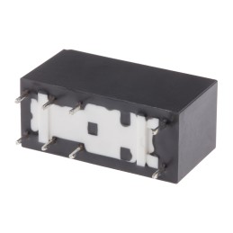 1 pcs - Omron PCB Mount Power Relay, 5V dc Coil, 8A Switching Current, DPDT