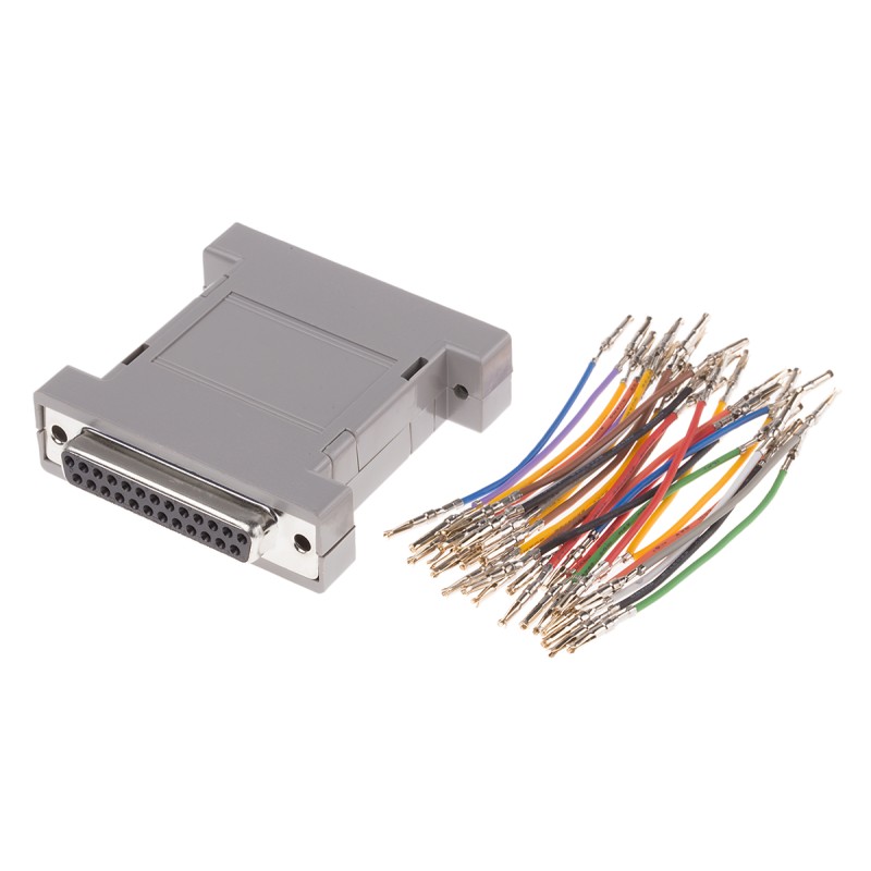 1 pcs - RS PRO D Sub Adapter Female 25 Way D-Sub to Female 25 Way D-Sub