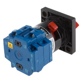 1 pcs - Kraus & Naimer 3P Pole Panel Mount Isolator Switch - 20A Maximum Current, 5.5kW Power Rating, IP65