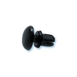 10 pcs : 9032 - Screws & Fasteners PR 122-118 BLACK Snap Rivets