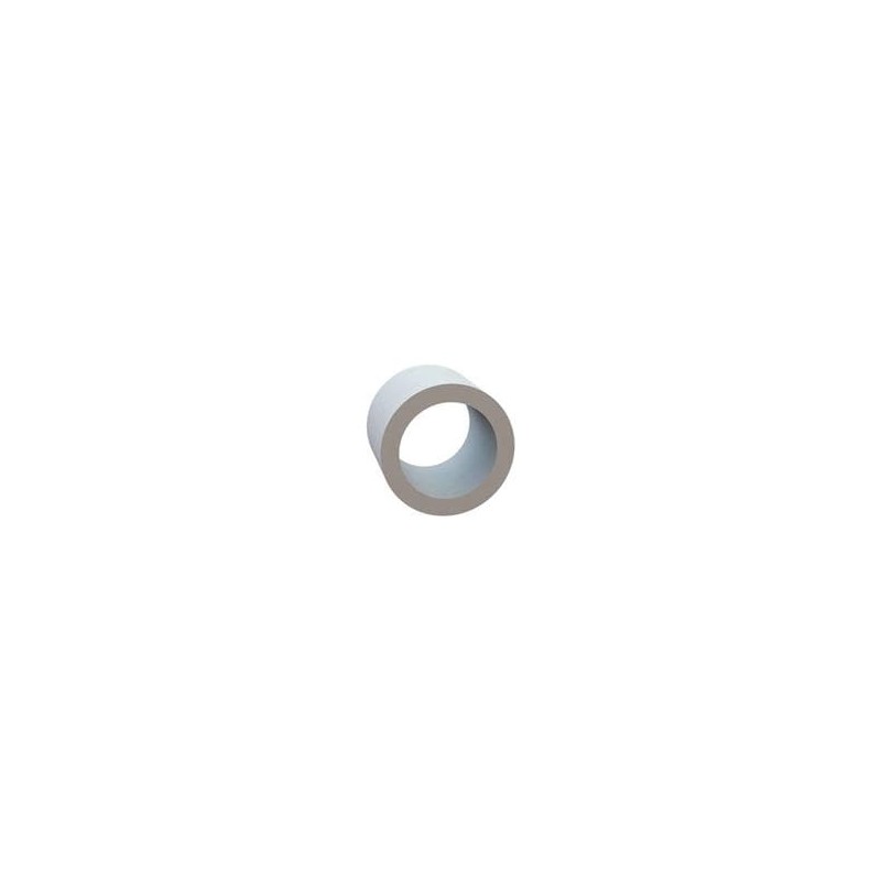 10 pcs : 17W03129 - Washers Flat Washer, .228 ID, .312 OD, .250 Thick, Natural, Nylon