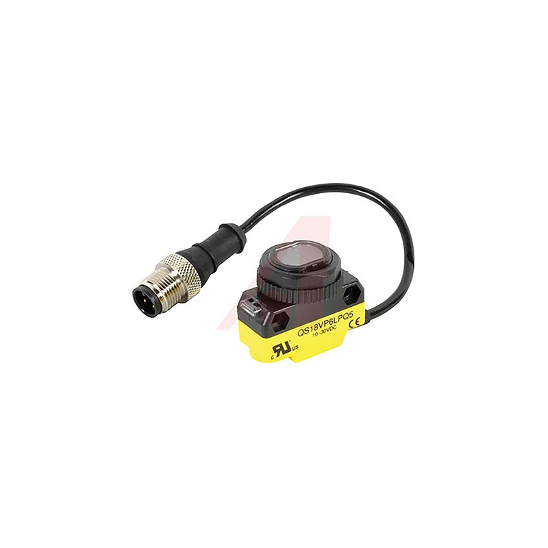 1 pcs - Banner Retroreflective Photoelectric Sensor, Barrel Sensor, 3.5 m Detection Range