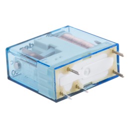 1 pcs - Finder PCB Mount Power Relay, 24V dc Coil, 10A Switching Current, SPDT