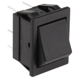 1 pcs - Arcolectric (Bulgin) Ltd DPDT, On-Off-On Rocker Switch Panel Mount