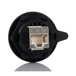 1 pcs - Samtec SCRE Series Female RJ45 Connector, Panel Mount, Cat5e