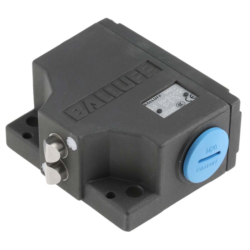 1 pcs - BALLUFF Plunger Limit Switch, NO/NC, IP67, 2P, Aluminium Housing, 250V ac Max, 6A Max
