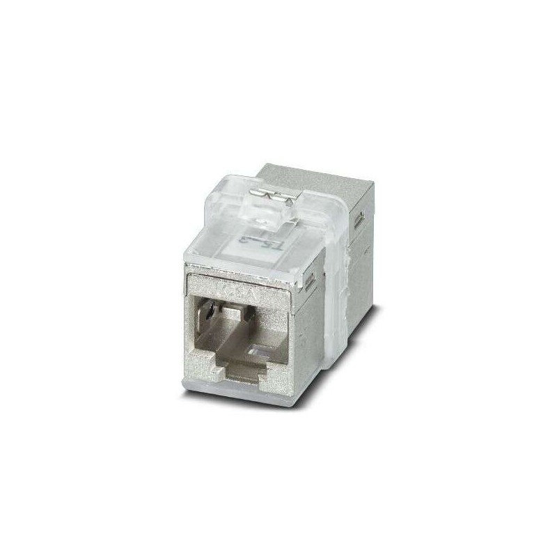 1 pcs - Phoenix Contact CUC-K-D1ZNI-S/R4GCHP8 Series 2-Port RJ45 Coupler, Cat6a