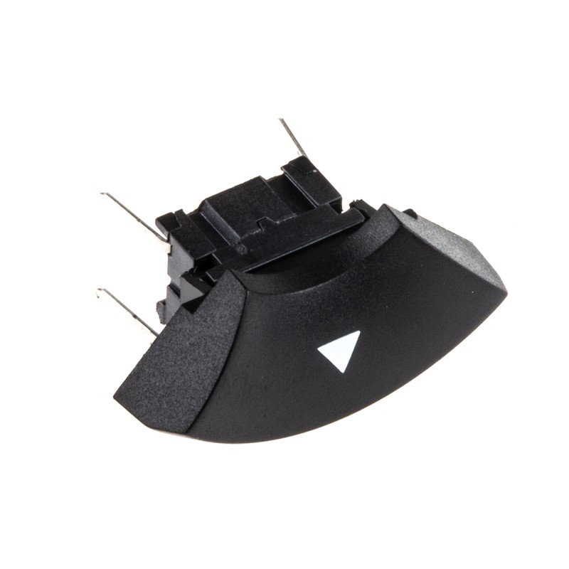 1 pcs - IP67 Black Tactile Switch, SPST 50 mA @ 24 V dc