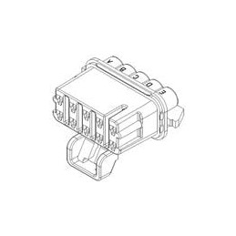 10 pcs : 12045809 - Automotive Connectors 10 Way F M/P 150 Sealed