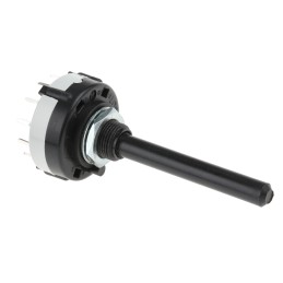 1 pcs - Lorlin, 4 Position 3PST Rotary Switch, 150 mA @ 250 V ac, Through Hole