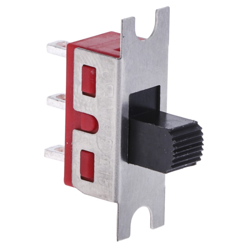 1 pcs - RS PRO Panel Mount Slide Switch SPDT Latching 5 A @ 28 V dc Top