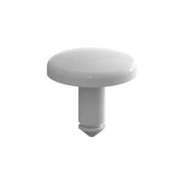 10 pcs : MBRP1-100-01 - Screws & Fasteners Mini Barb Rivt Pin,Nat,.100 in Hold, Mini Barb Rivet Pin,Natural