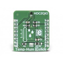 1 pcs - MikroElektronika Temp-Hum 3 Click mikroBus Click Board for HDC2010