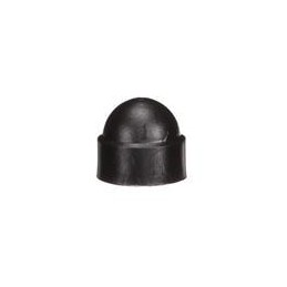 10 pcs : BNC0250A - Mounting Fixings BOLT AND NUT PROTECT CAP:LDPE BLACK