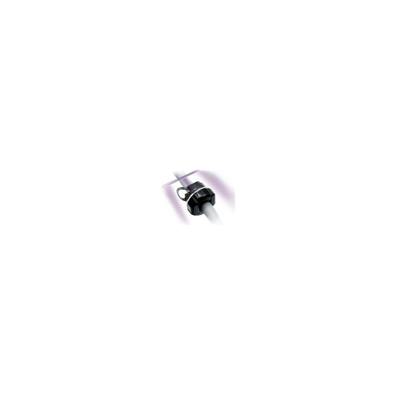 10 pcs : 1274 - Cable Glands, Strain Reliefs & Cord Grips SR 8L-1 BLACK