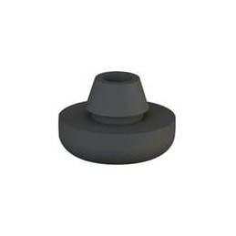 10 pcs : GRF24006A - Bumpers / Feet GROMMET FOOT:PVC BLACK, .406 TYPE 2 GROMMET FT :