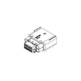 10 pcs : 34986-1605 - Automotive Connectors MX150 HYB CONN M DR 16CKT KEY-A w/oCPA