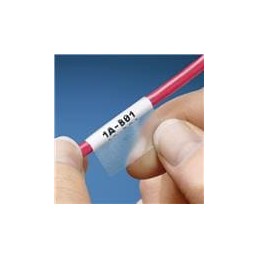 10 pcs : S200X150YAJ - Wire Labels & Markers Laser/Inkjet SelfLam Label Polyester