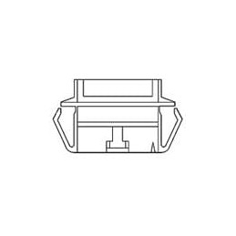 10 pcs : 103682-8 - Headers & Wire Housings SHROUD 9P .100 LTCH