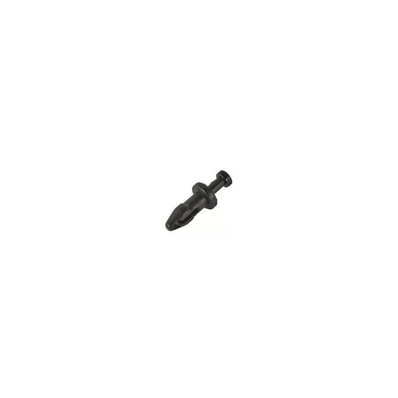 10 pcs : TRM-7 - Screws & Fasteners Rivet,Black,.265-.290 in Hold, Rivet,Push,HS Black,1K/Bag