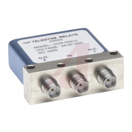 1 pcs - Teledyne RF Switch, SPDT, SMB Female Connector, 18GHz Max, 60dB Isolation, 20ms, 50Ω Output