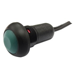 1 pcs - RS PRO Push Button Switch, Momentary, Panel Mount, 13.6mm Cutout, SPST, 50V dc / 125V ac, IP67