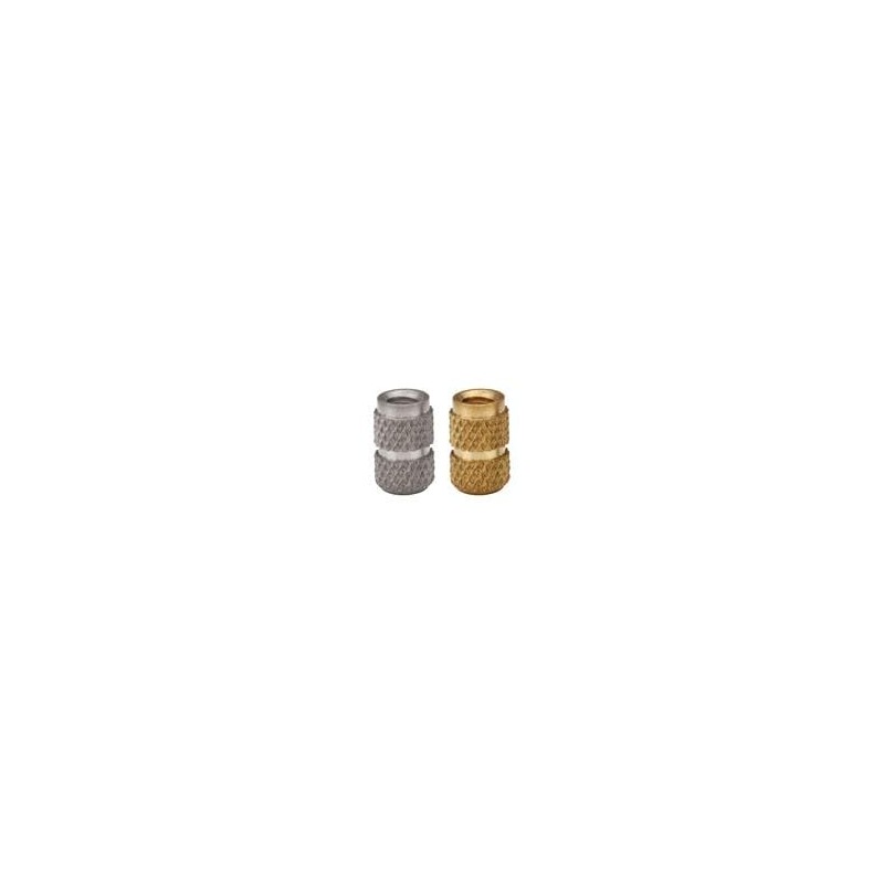 10 pcs : IBA-M5-10 - Mounting Fixings MOLD-IN INSERT ALUM