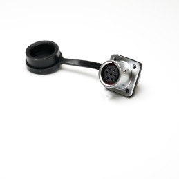 1 pcs - RS PRO Circular Connector, 7 Contacts, Panel Mount, M12 Connector, Socket, IP67