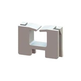 10 pcs : EWSE-12.8-01 - Cable Mounting & Accessories Wire Sdl,Edge Mnt,Natural, Wire Saddle,Edge Mount,Nat