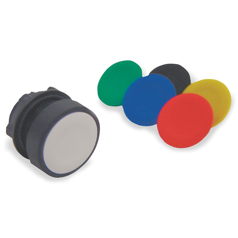 1 pcs - Schneider Electric Harmony XB5 Series Momentary Push Button Head, 22mm Cutout, IP66, IP67, IP69K